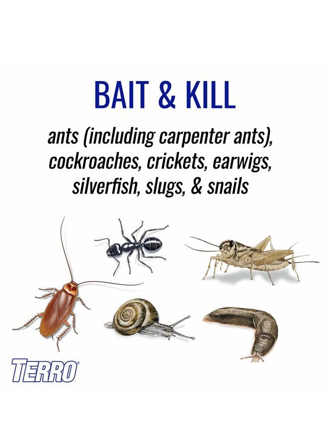 TERRO T2600 Perimeter Outdoor Ant Bait Plus - Attracts and Kills Carpenter Ants, Roaches, Crickets, Earwigs, & Silverfish - 2 Lbs - Image 2